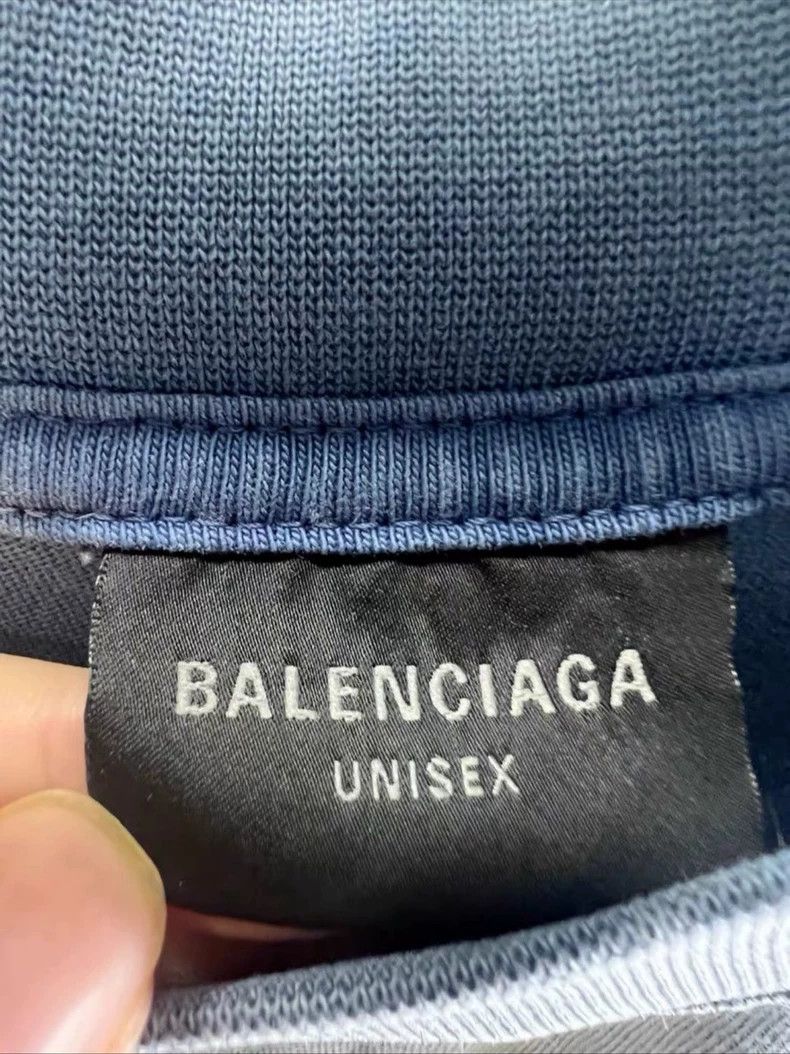 Balenciaga Balenciaga Distressed Wash Short Sleeve Size US M / EU 48-50 / 2 - 4 Thumbnail