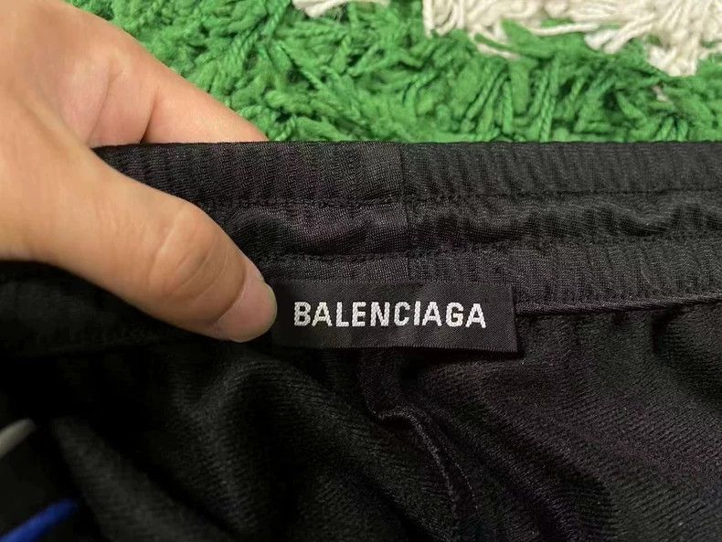 Balenciaga Balenciaga Striped Side Logo Pants Size US 36 / EU 52 - 4 Thumbnail