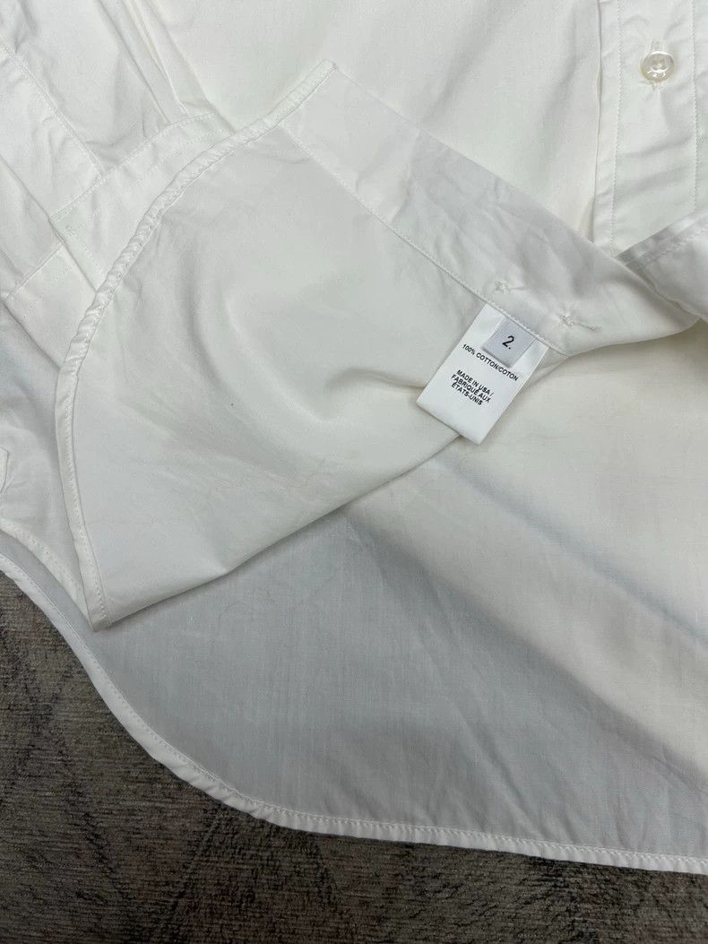 Thom Browne Thom Browne 24SS Ribbon White Shirt Size US S / EU 44-46 / 1 - 7 Thumbnail