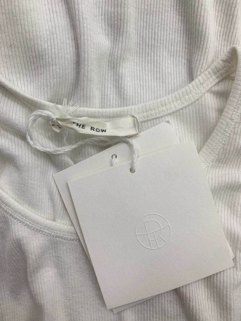 The Row The Row White Tank Top S Size US S / EU 44-46 / 1 - 3 Thumbnail