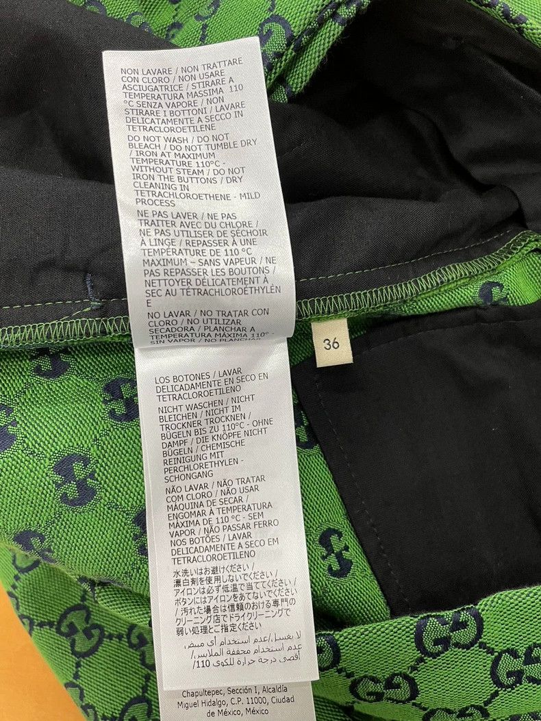 Gucci Gucci GreenLogo Shorts Size US 36 / EU 52 - 6 Thumbnail
