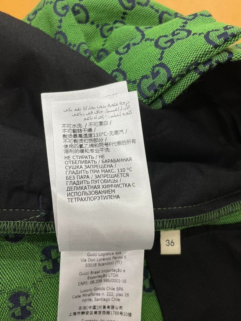 Gucci Gucci GreenLogo Shorts Size US 36 / EU 52 - 7 Thumbnail