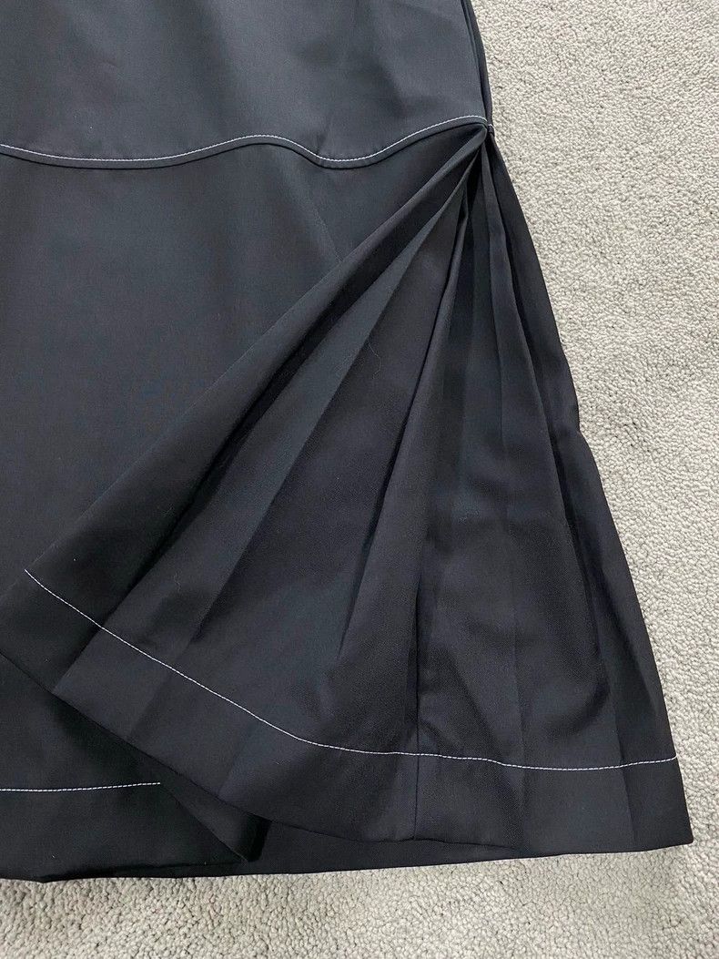 Loewe LOEWE Wool Blend Wide-Leg Skort Size US 36 / EU 52 - 2 Thumbnail