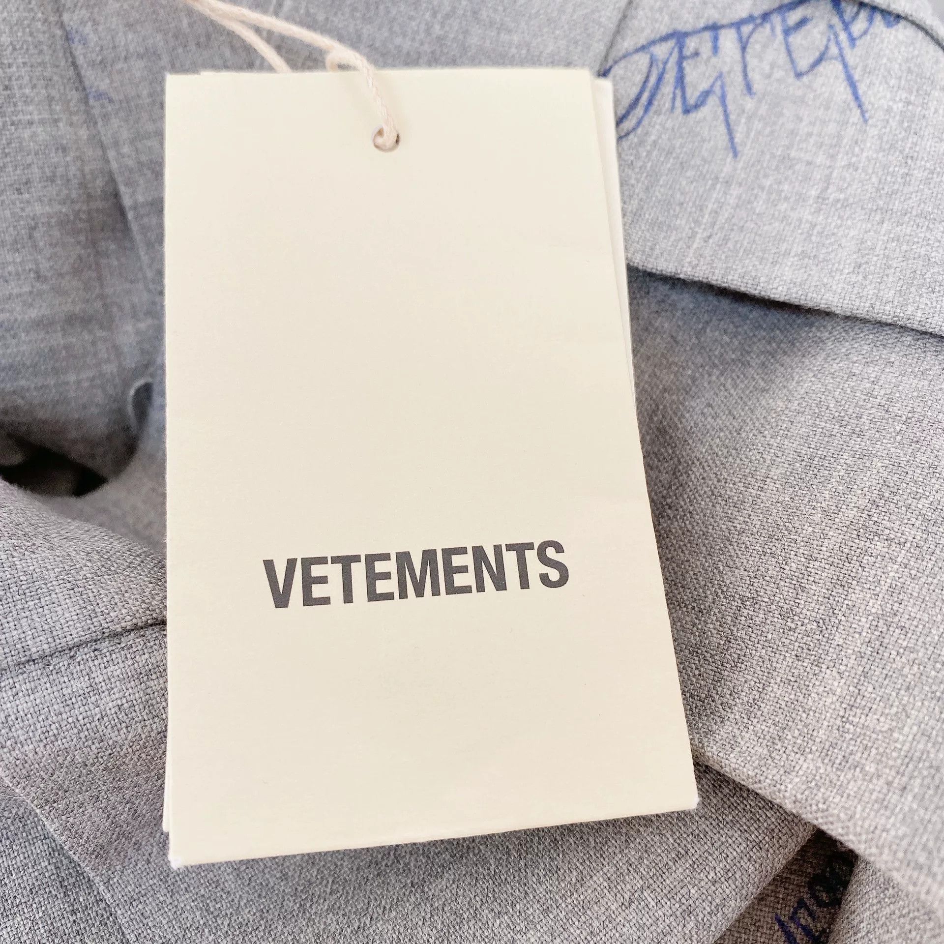 Vetements Vetements Gray Pleated Skirt S Size US 26 / EU 42 - 7 Thumbnail