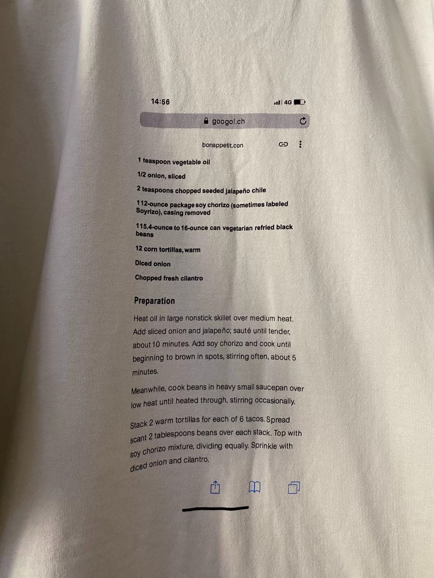 Vetements Vetements Vegan Taco Short Sleeve T-Shirt Size US S / EU 44-46 / 1 - 4 Thumbnail