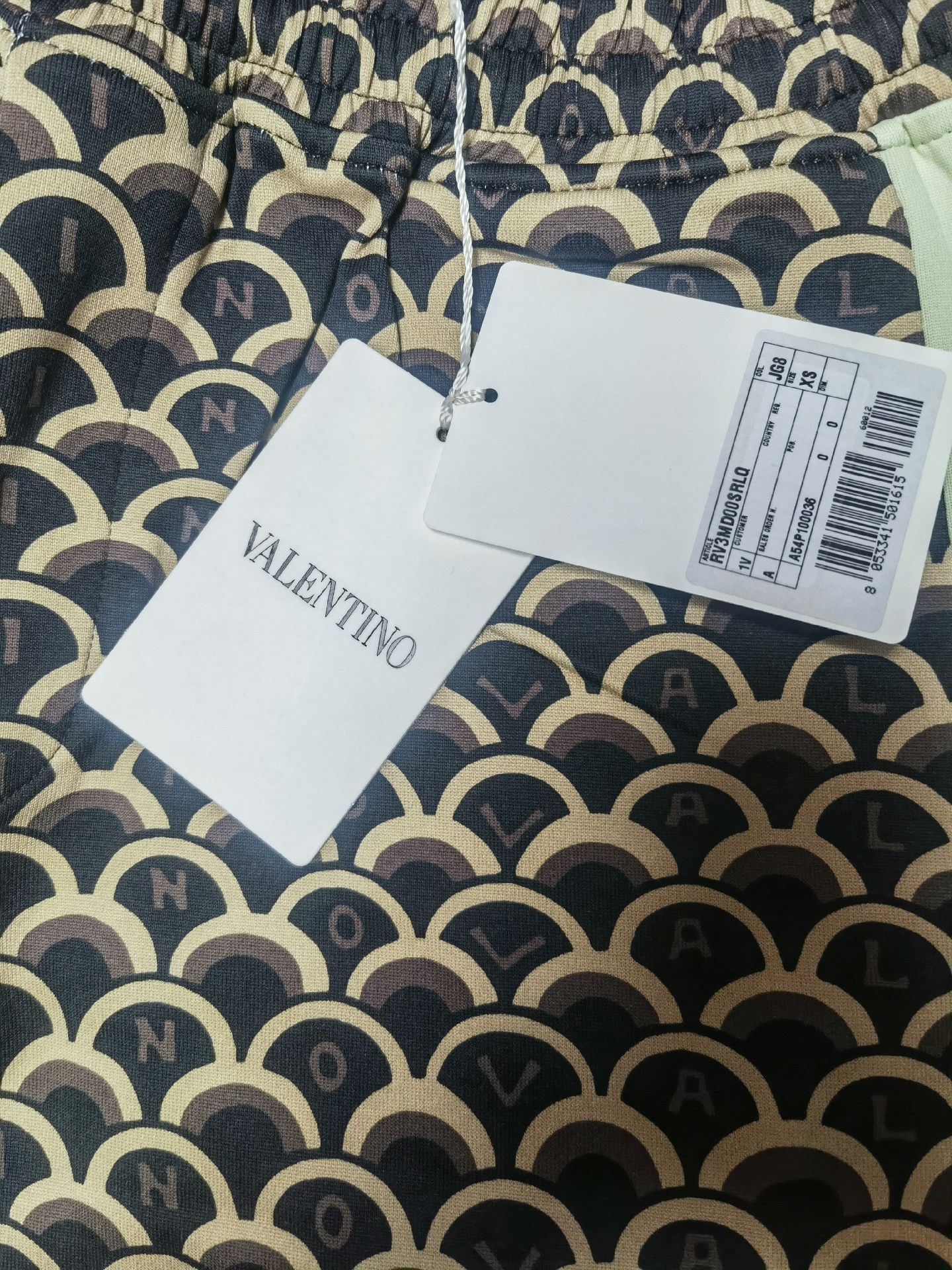 Valentino Valentino All-Over Print Casual Pants XS Size US 26 / EU 42 - 2 Thumbnail