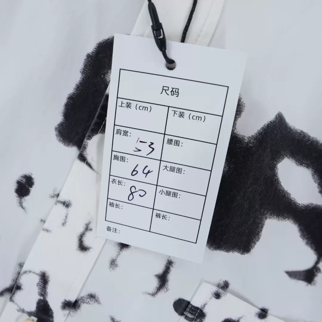 Balenciaga Balenciaga White Ink Letter Shirt Size US M / EU 48-50 / 2 - 6 Thumbnail