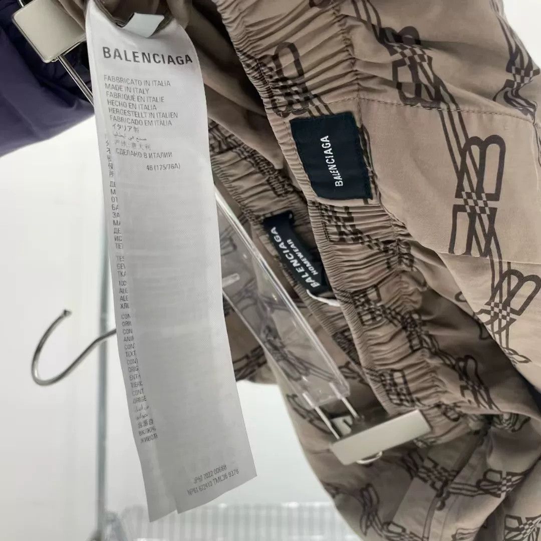 Balenciaga Balenciaga Double B Print Shorts Size US 36 / EU 52 - 6 Thumbnail
