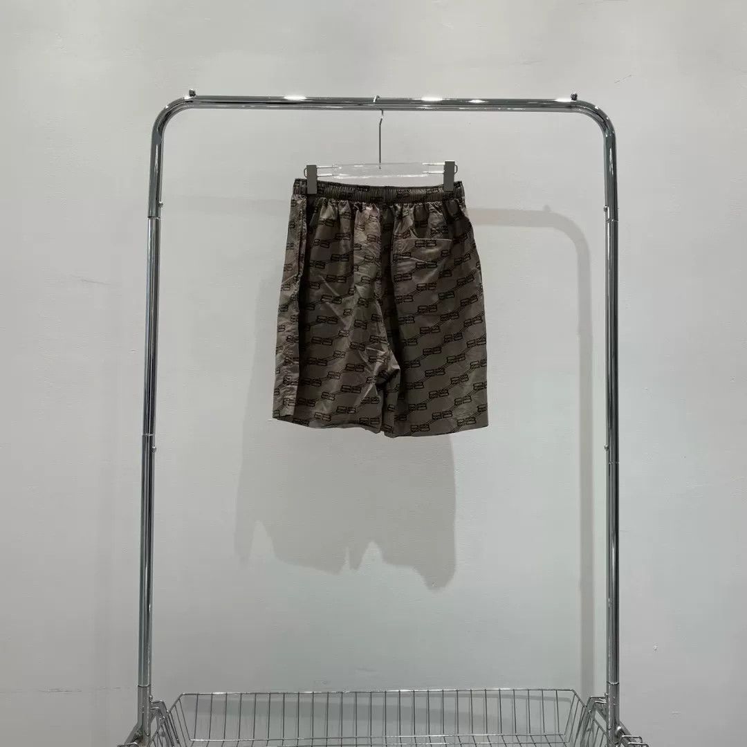 Balenciaga Balenciaga Double B Print Shorts Size US 36 / EU 52 - 2 Thumbnail