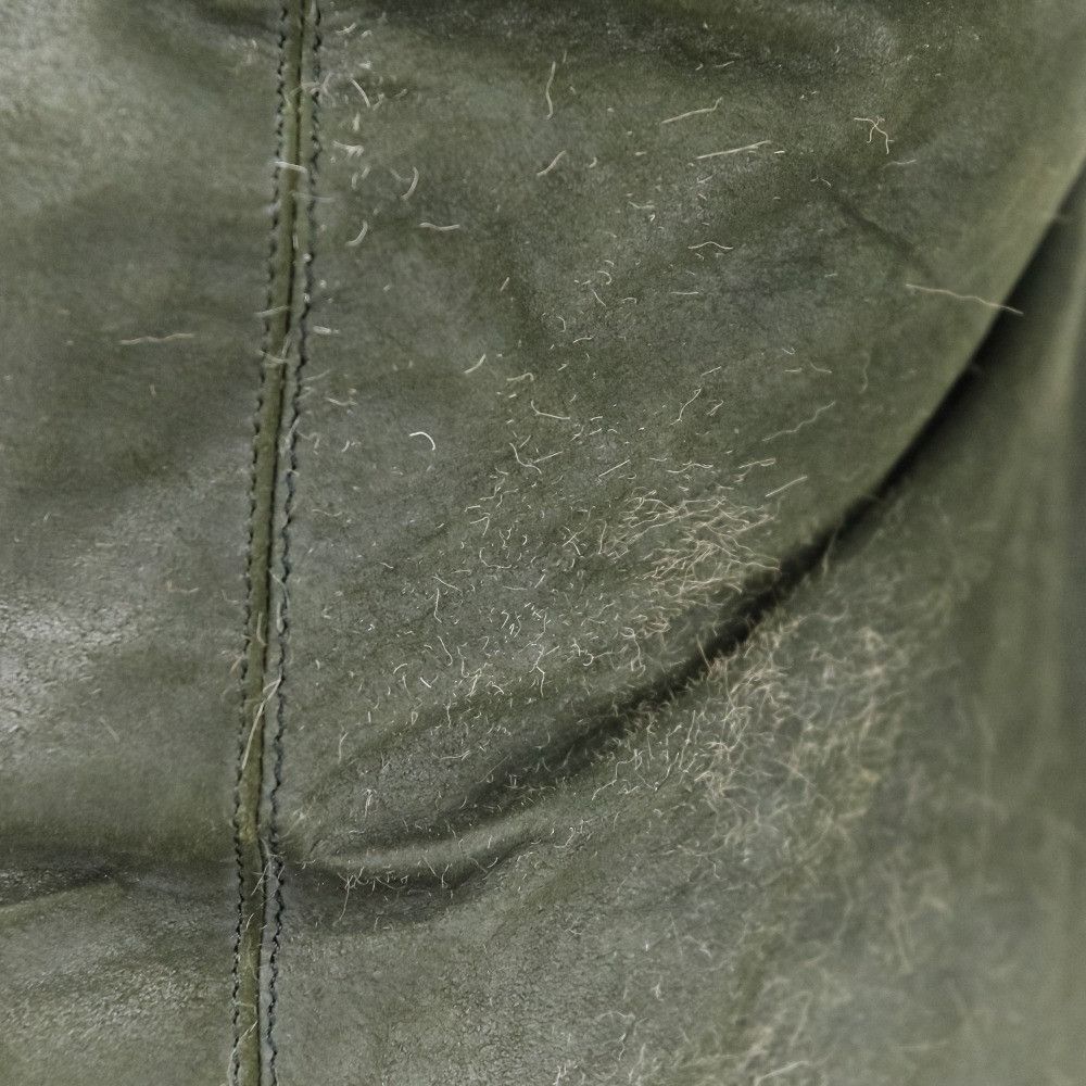 Other Other IF SIX WAS NINE BRONDY Lamb Fur Kangaroo Leather 2way Vest Jacket Leather Outerwear DUTY FREE for USA Size ONE SIZE - 13 Thumbnail