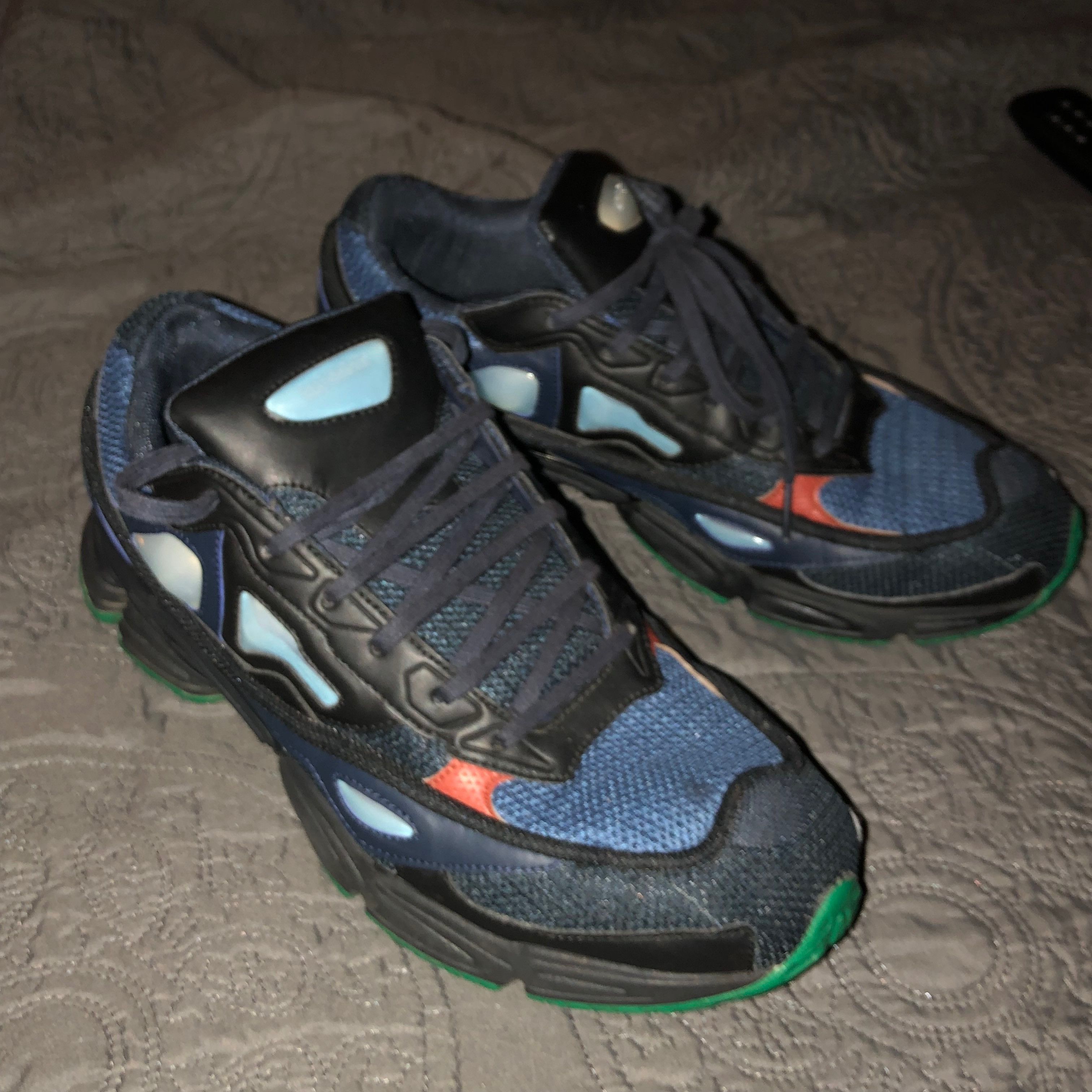 raf simons ozweego 2 night marine