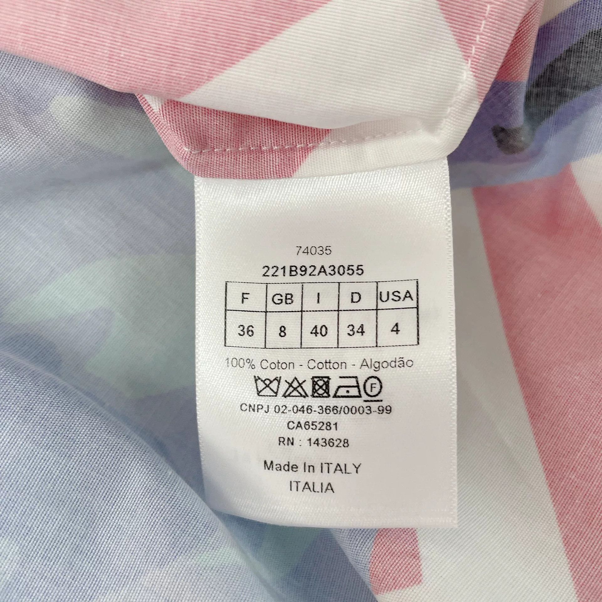 Dior christian dior colorful short sleeve shirt Size US S / EU 44-46 / 1 - 8 Thumbnail