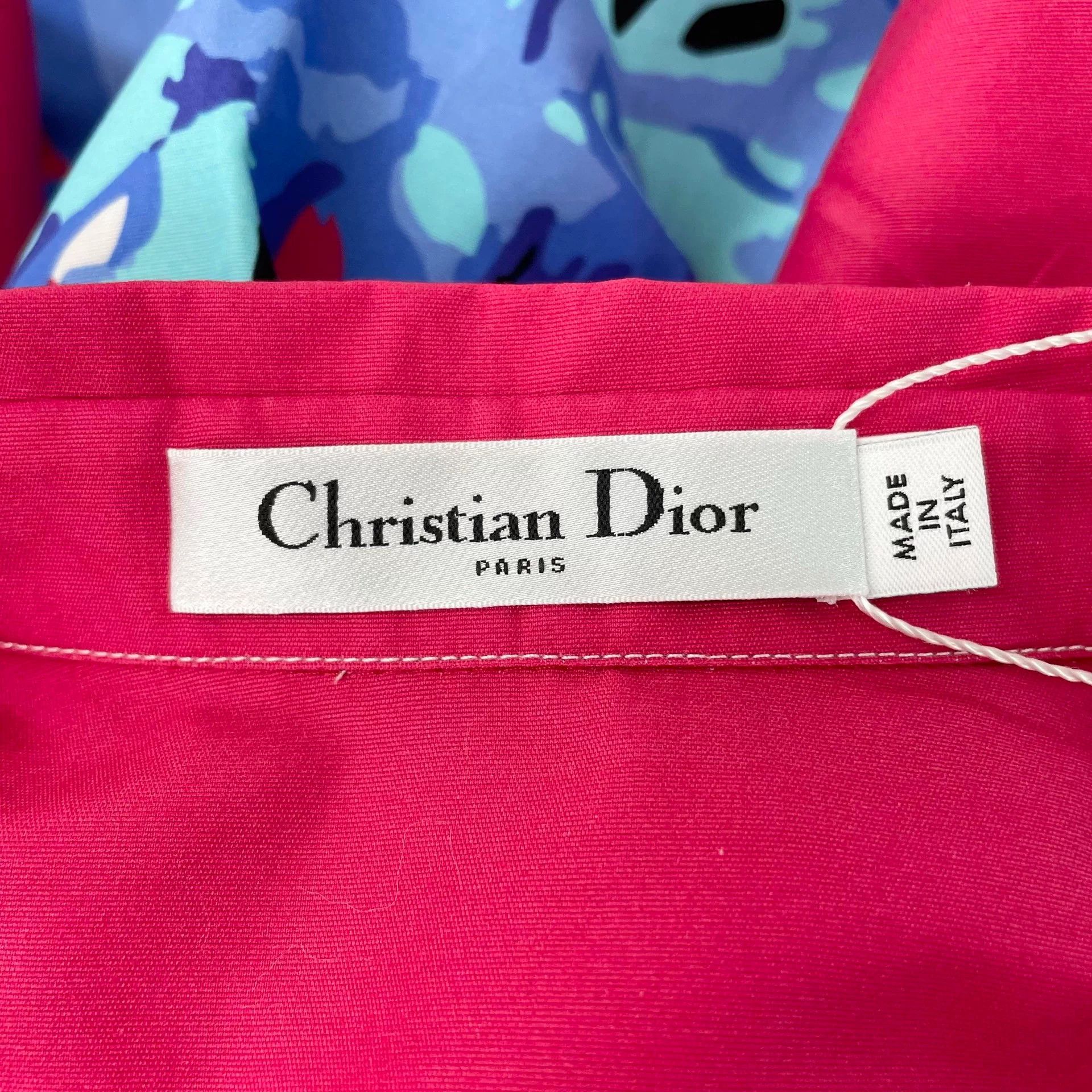 Dior christian dior colorful short sleeve shirt Size US S / EU 44-46 / 1 - 6 Thumbnail