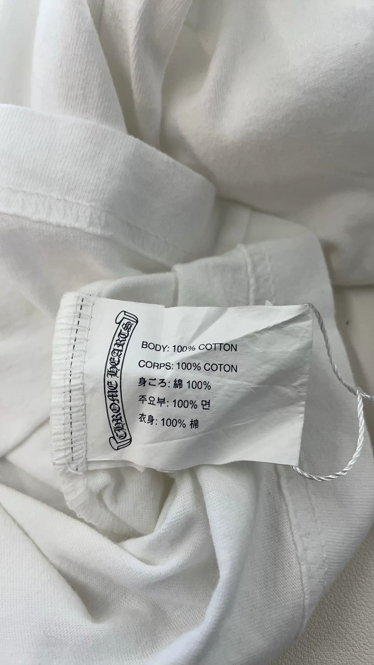 Chrome Hearts chrome hearts white star printed t-shirt Size US L / EU 52-54 / 3 - 4 Thumbnail