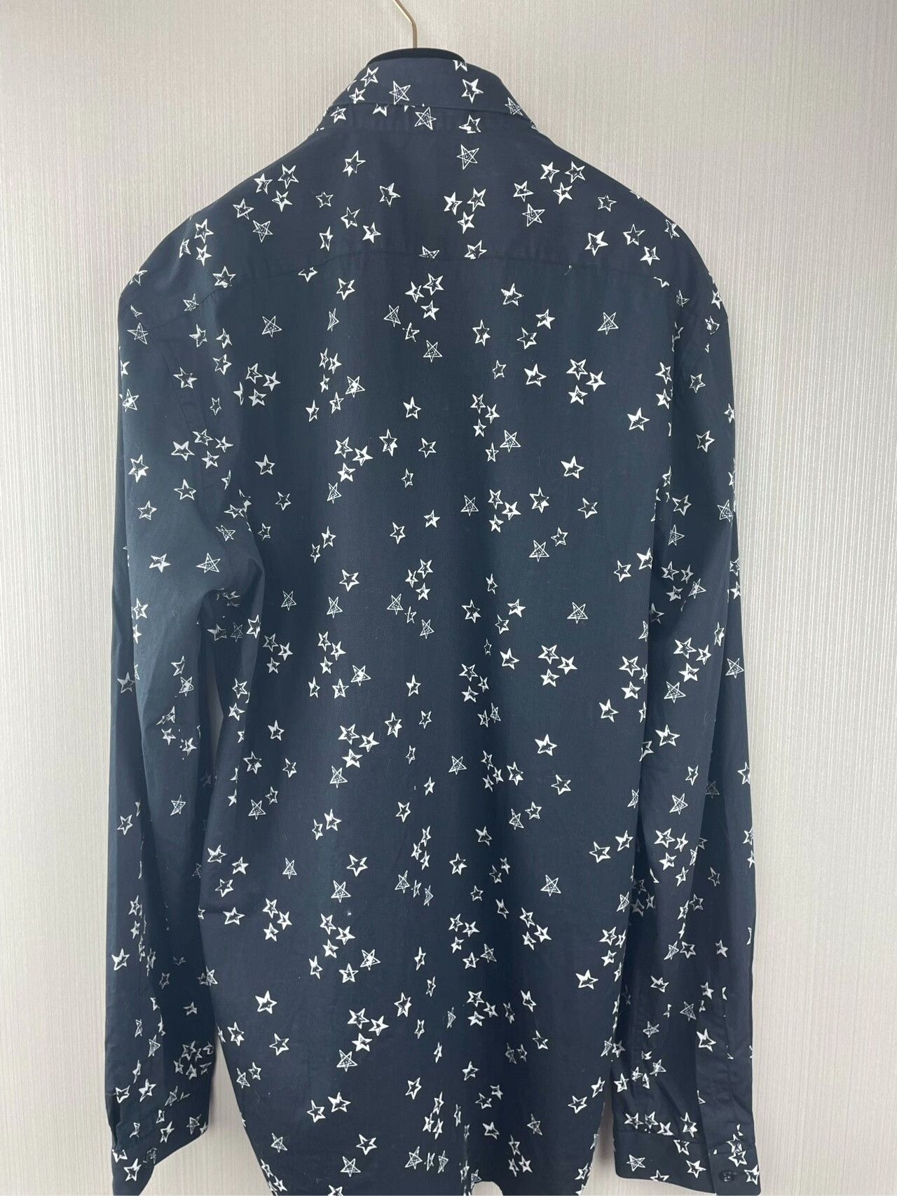 Dior dior star print button-up shirt size 40 Size US L / EU 52-54 / 3 - 2 Thumbnail