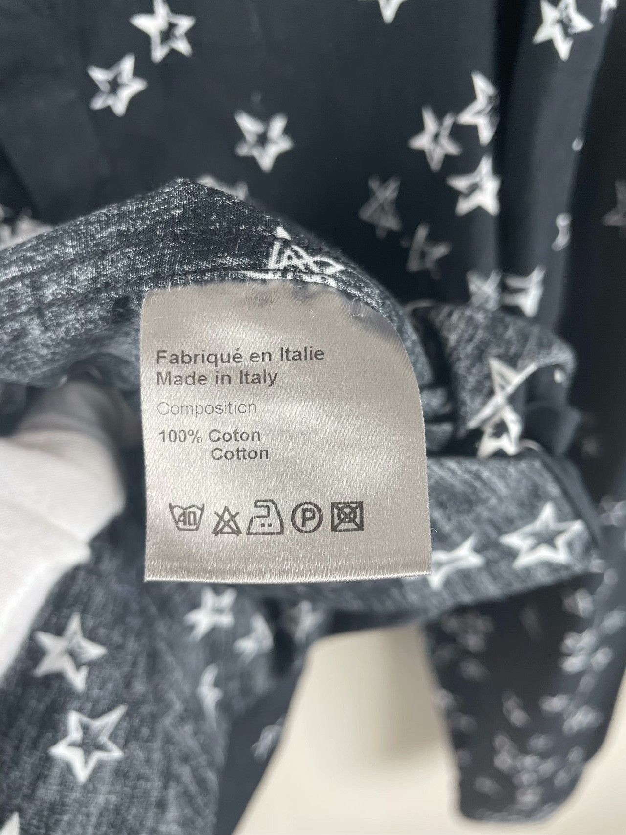Dior dior star print button-up shirt size 40 Size US L / EU 52-54 / 3 - 4 Thumbnail