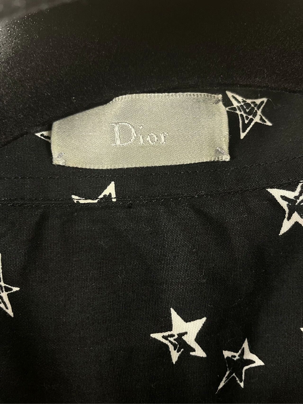 Dior dior star print button-up shirt size 40 Size US L / EU 52-54 / 3 - 3 Thumbnail