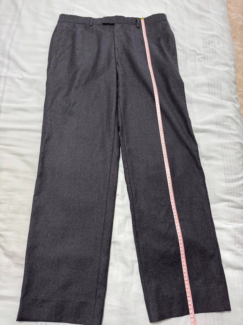 Hermes Hermes Gray Wool Casual Pants Size US 44 / EU 60 - 4 Thumbnail