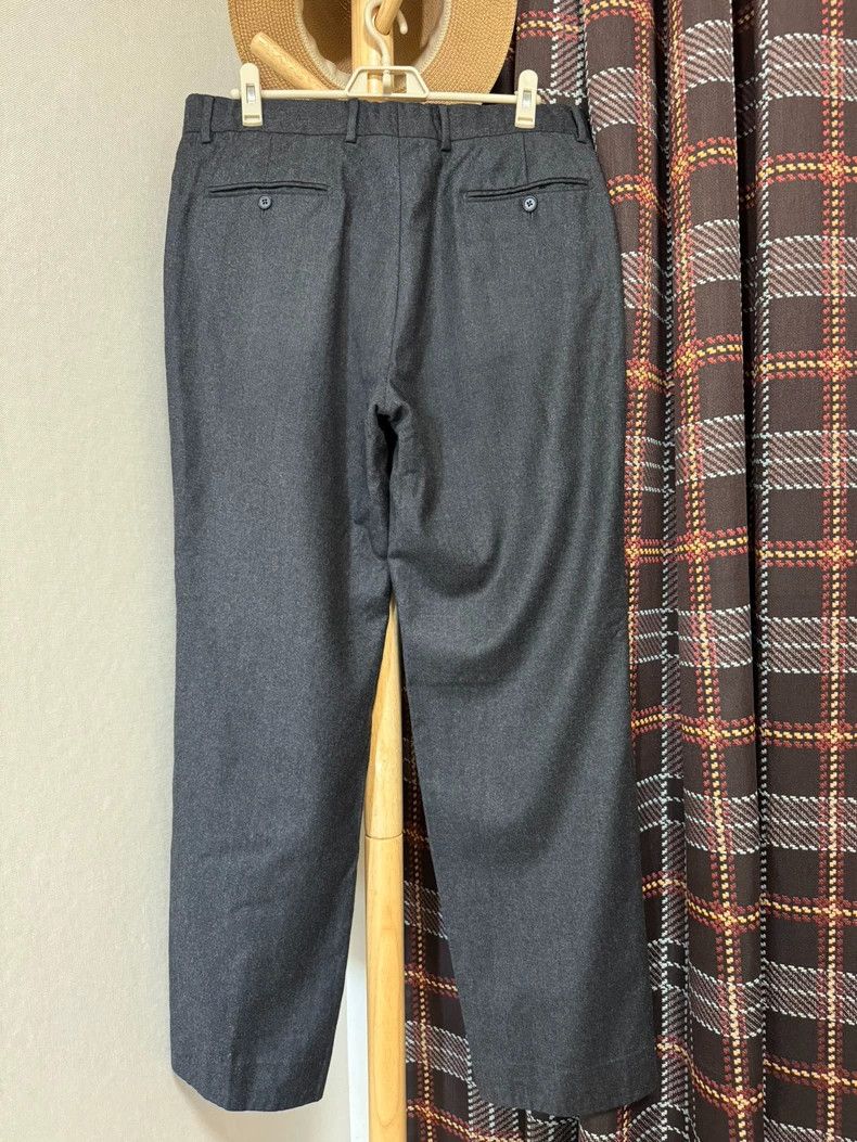 Hermes Hermes Gray Wool Casual Pants Size US 44 / EU 60 - 2 Thumbnail