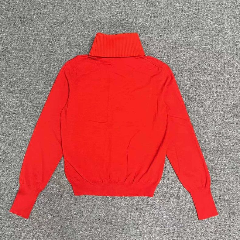 Louis Vuitton Louis Vuitton Red Turtleneck Sweater L Size US L / EU 52-54 / 3 - 2 Thumbnail
