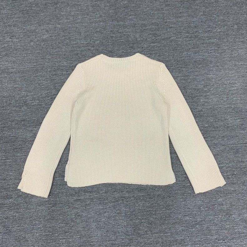 The Row The Row White Wool Knit Sweater Size US S / EU 44-46 / 1 - 2 Thumbnail
