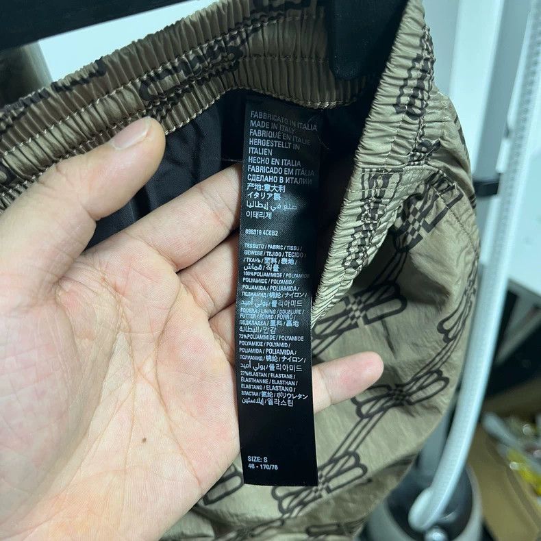 Balenciaga Balenciaga Double B Print Shorts Size US 28 / EU 44 - 4 Thumbnail