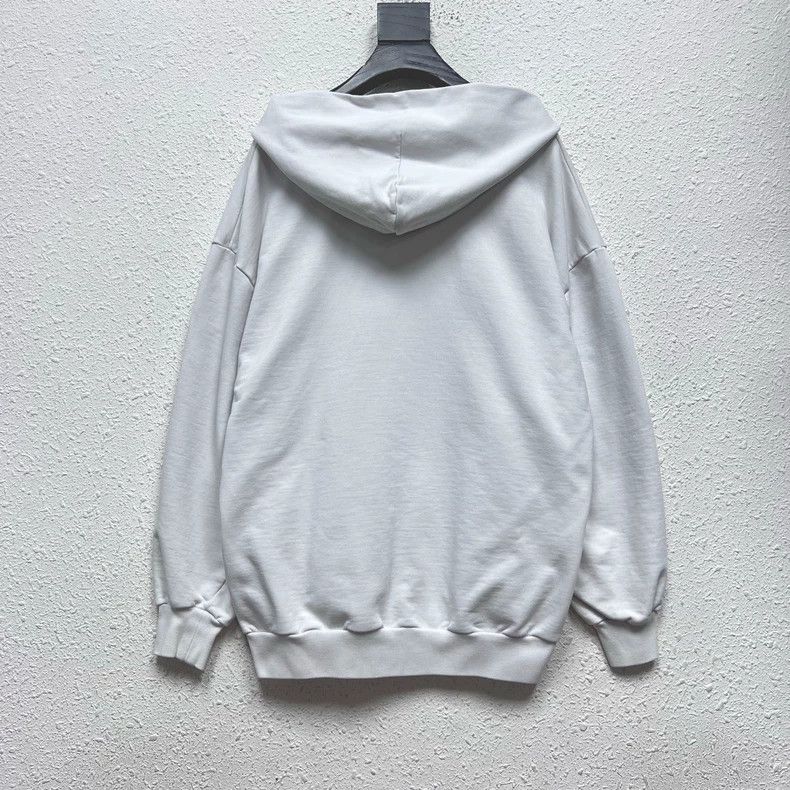 Balenciaga Balenciaga Zip Hoodie Sweatshirt Size US XS / EU 42 / 0 - 2 Thumbnail