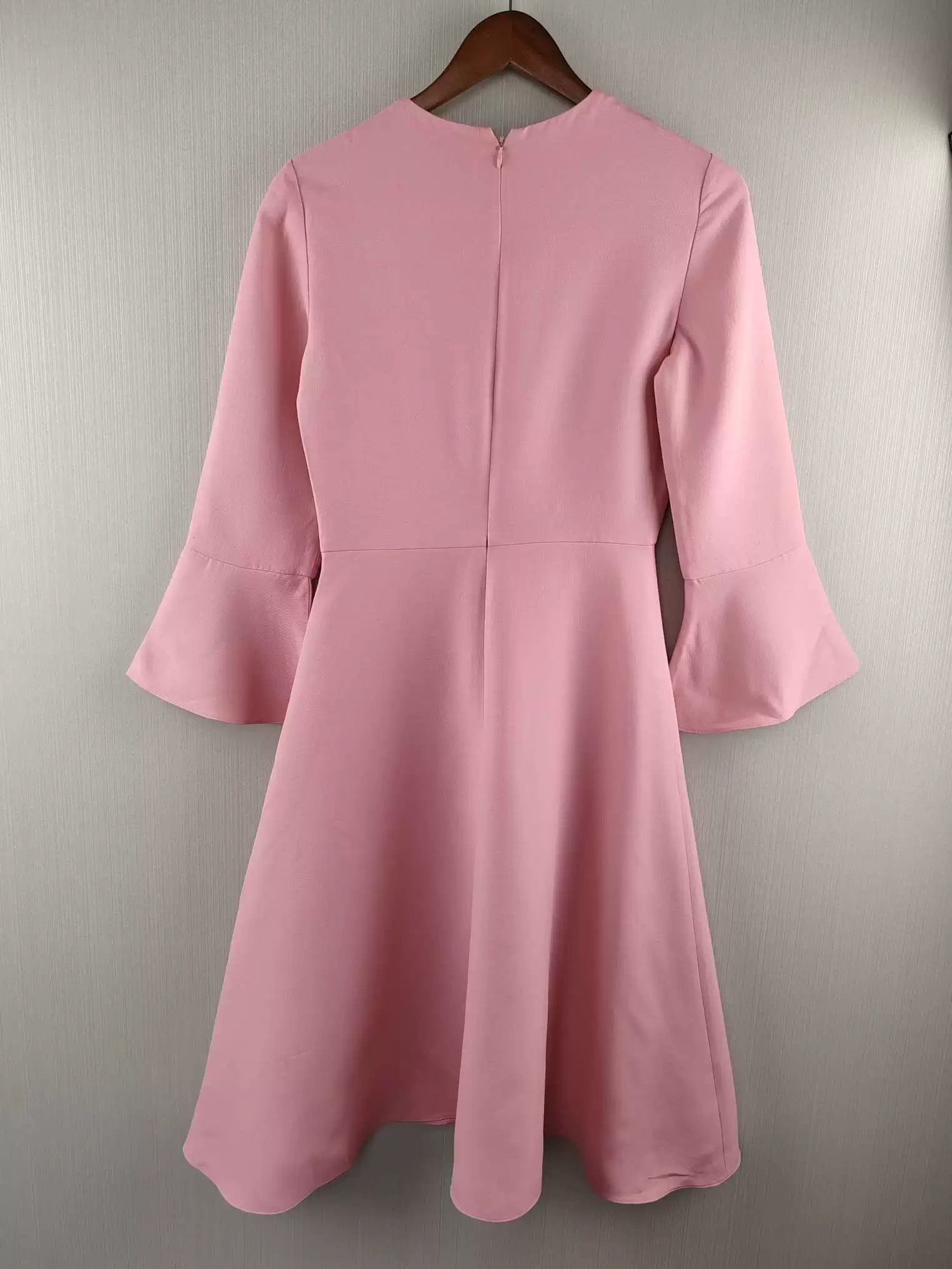 Valentino Valentino Long Sleeve High Waist Dress Size US 38 / EU 54 - 2 Thumbnail