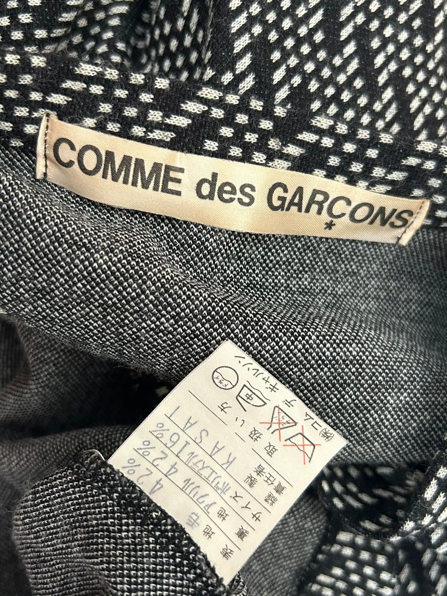 Comme des Garcons 1980s COMME des GARCONS Knit Top Size US S / EU 44-46 / 1 - 8 Thumbnail