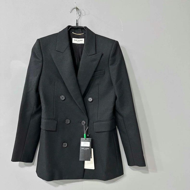 Saint Laurent Paris Saint Laurent Paris Black Blazer Size US XS / EU 42 / 0 - 2 Thumbnail