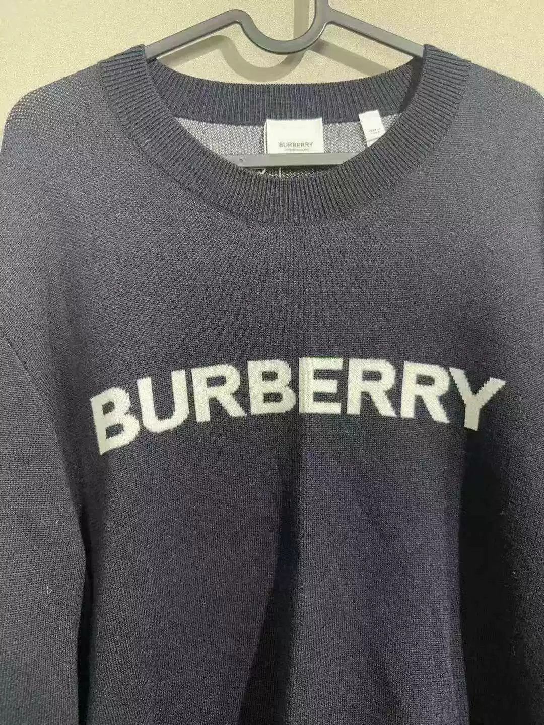 Burberry Burberry Logo Wool Sweater Size L Size US L / EU 52-54 / 3 - 2 Thumbnail