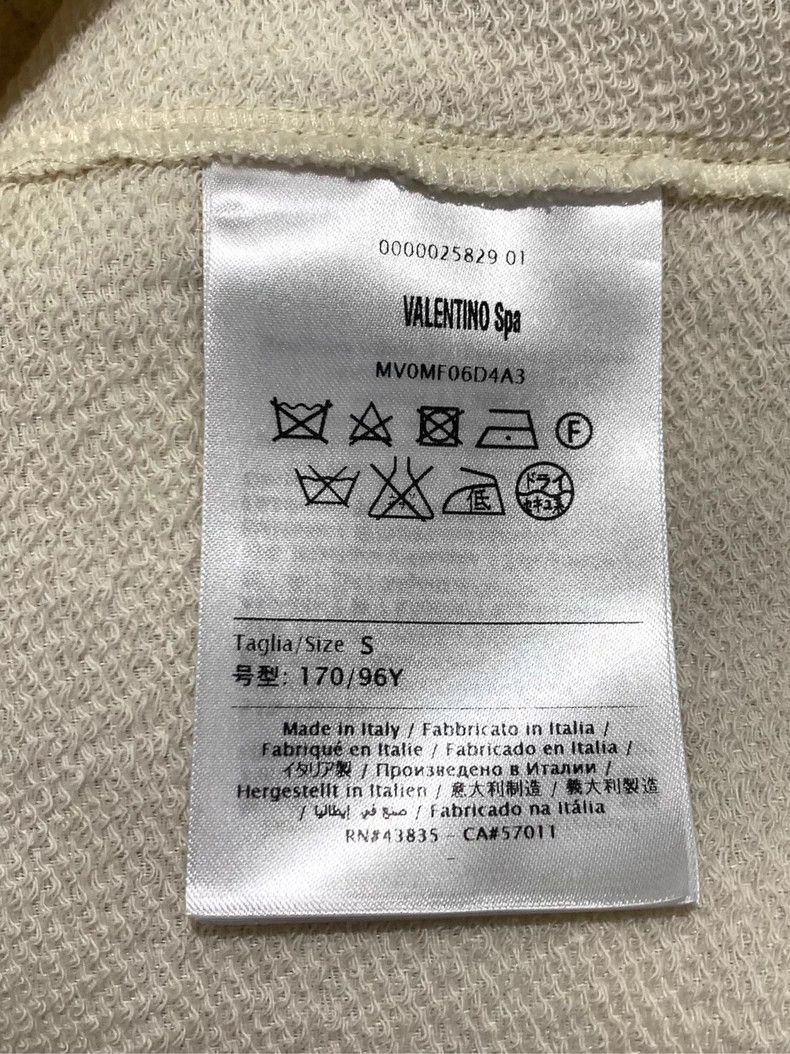 Valentino Valentino Embroidered Hooded Sweatshirt Size US S / EU 44-46 / 1 - 7 Thumbnail