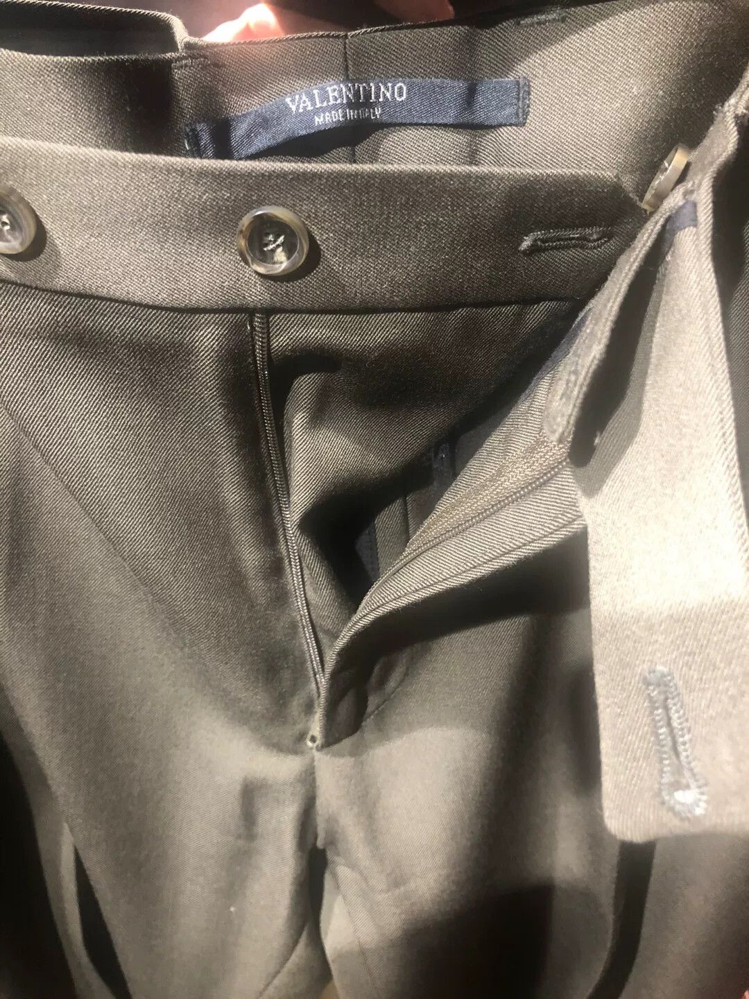Valentino Valentino Wool Casual Pants Size US 32 / EU 48 - 2 Thumbnail
