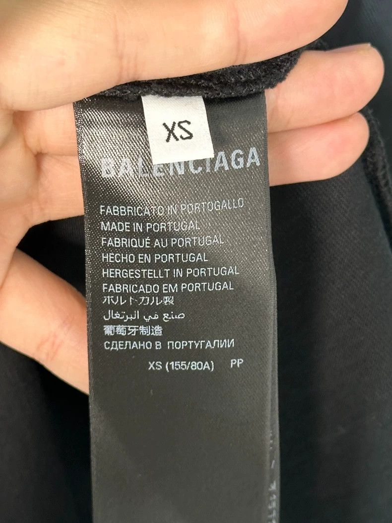 Balenciaga Balenciaga SS24 Blurred Logo Short Sleeve T-Shirt Size US XS / EU 42 / 0 - 4 Thumbnail
