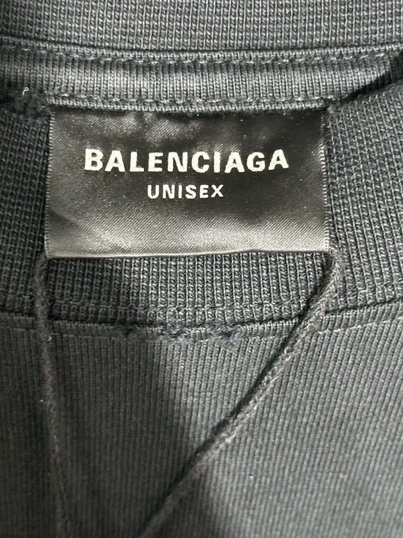 Balenciaga Balenciaga SS24 Blurred Logo Short Sleeve T-Shirt Size US XS / EU 42 / 0 - 3 Thumbnail