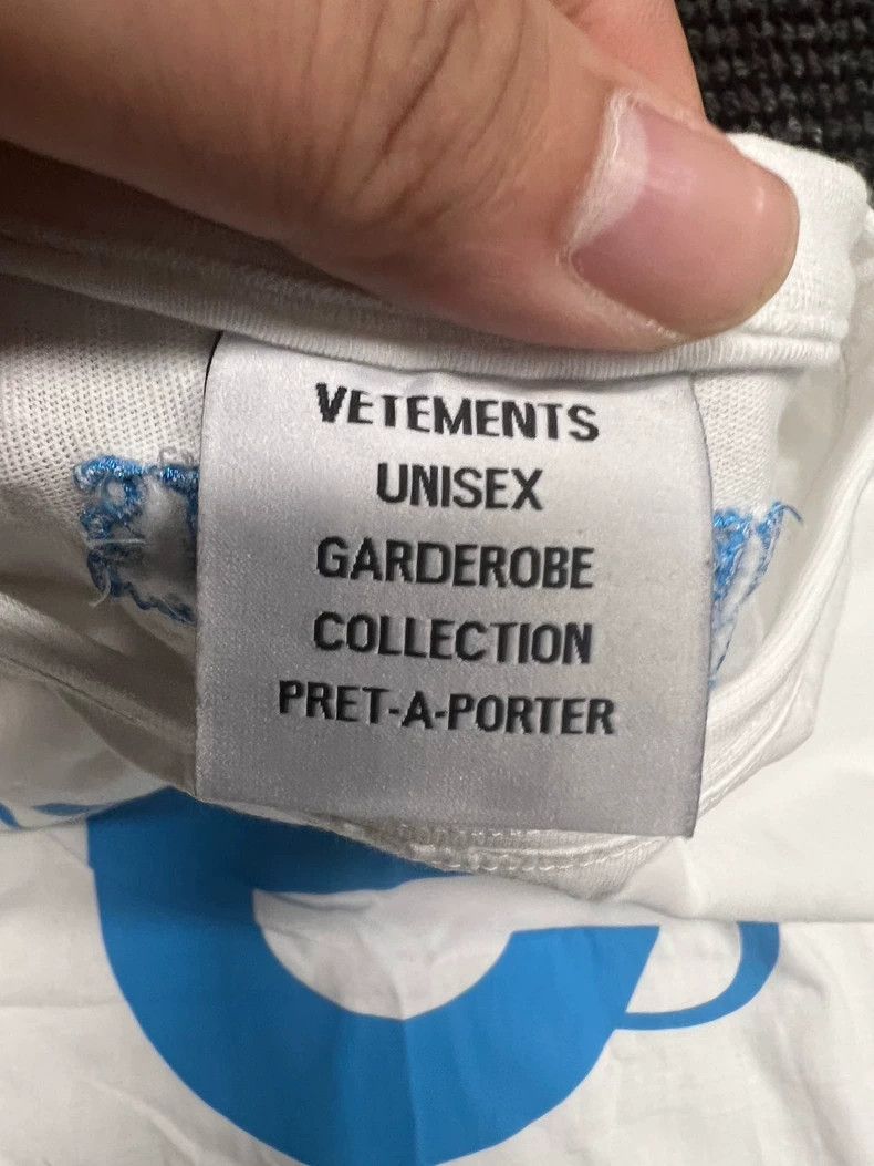 Vetements 20ss Ecstasy Oversized Tee