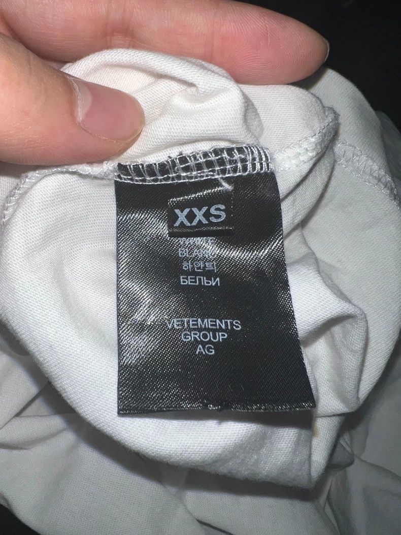 Vetements 20ss Ecstasy Oversized Tee