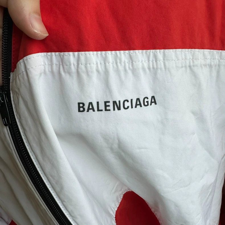 Balenciaga Balenciaga Red White Jacket Size US M / EU 48-50 / 2 - 3 Thumbnail