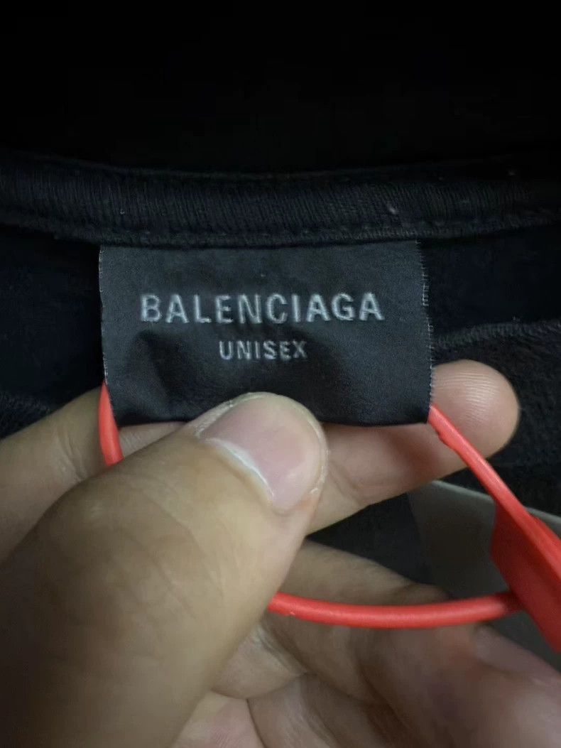 Balenciaga Balenciaga Black Coke Print Short Sleeve Size US M / EU 48-50 / 2 - 3 Thumbnail