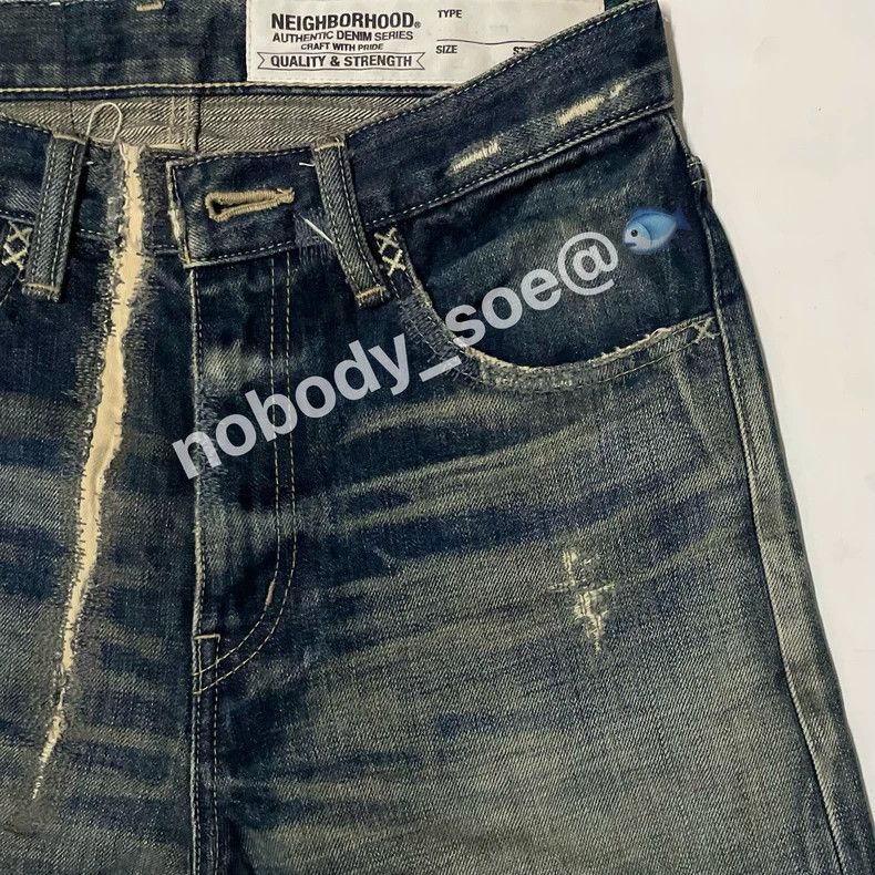 Neighborhood Neighborhood 7th Anniversary Jeans Size US 29 - 3 Thumbnail