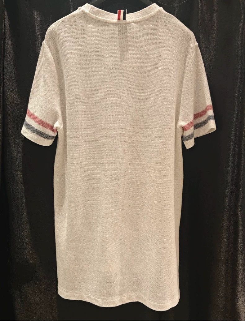Thom Browne THOM BROWNE Classic Stripe Short Sleeve T-shirt Size US XS / EU 42 / 0 - 2 Thumbnail