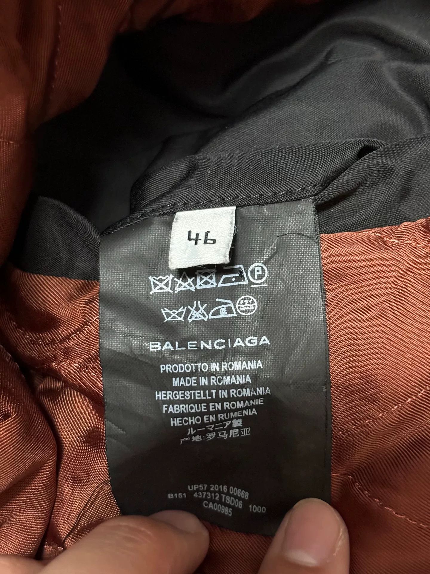 Balenciaga Balenciaga Baseball Jacket Coat Size US M / EU 48-50 / 2 - 6 Thumbnail