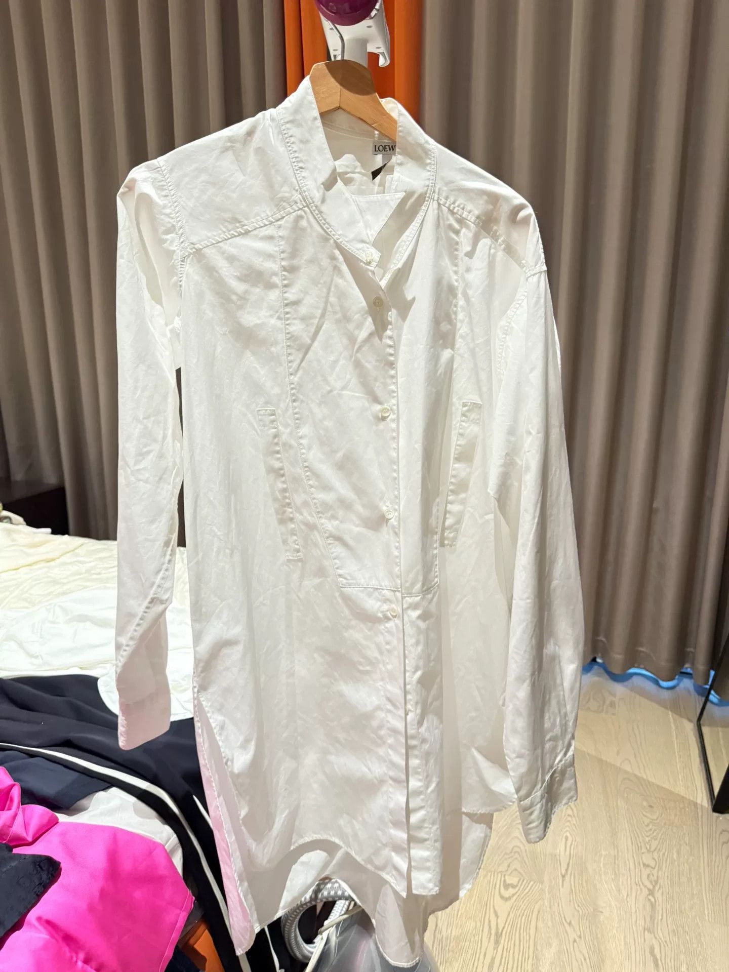 Loewe LOEWE Irregular Button-Up Shirt Size US M / EU 48-50 / 2 - 3 Thumbnail