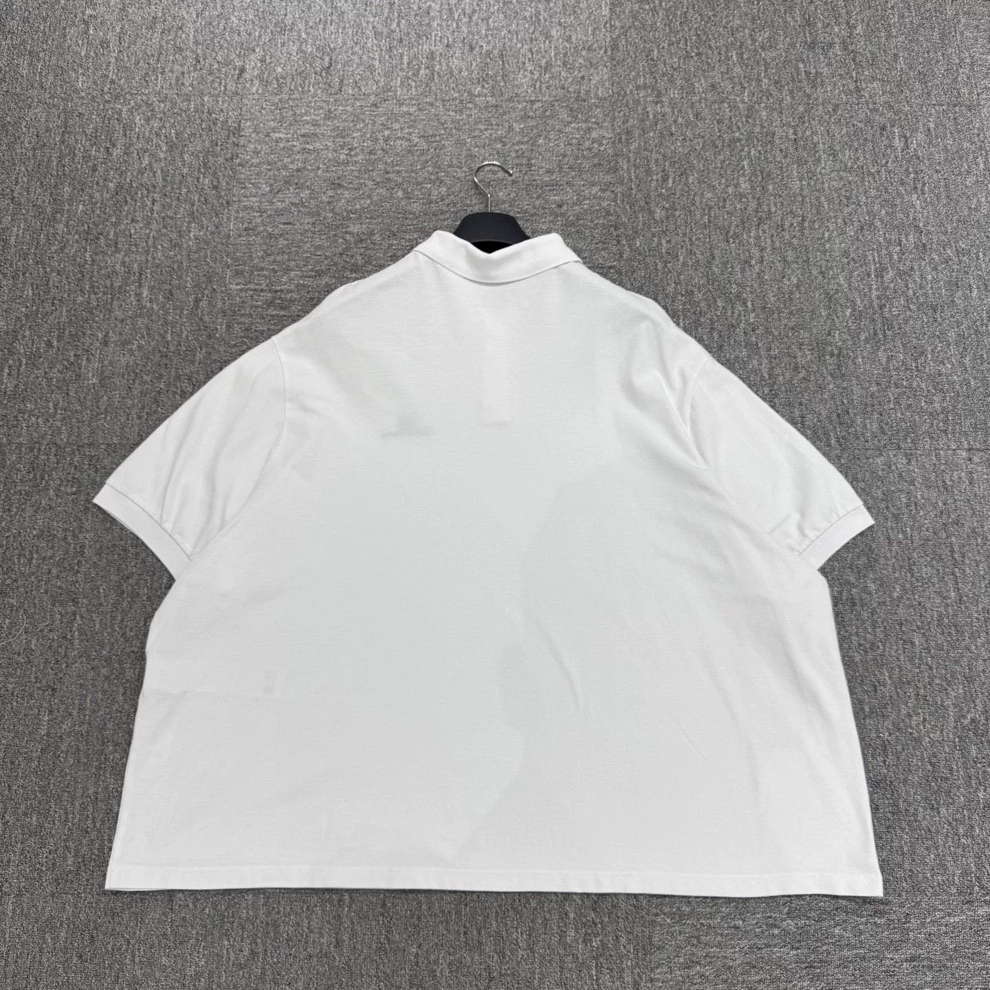 Balenciaga Balenciaga Embroidered Letter Polo Shirt Size US XXL / EU 58 / 5 - 5 Thumbnail