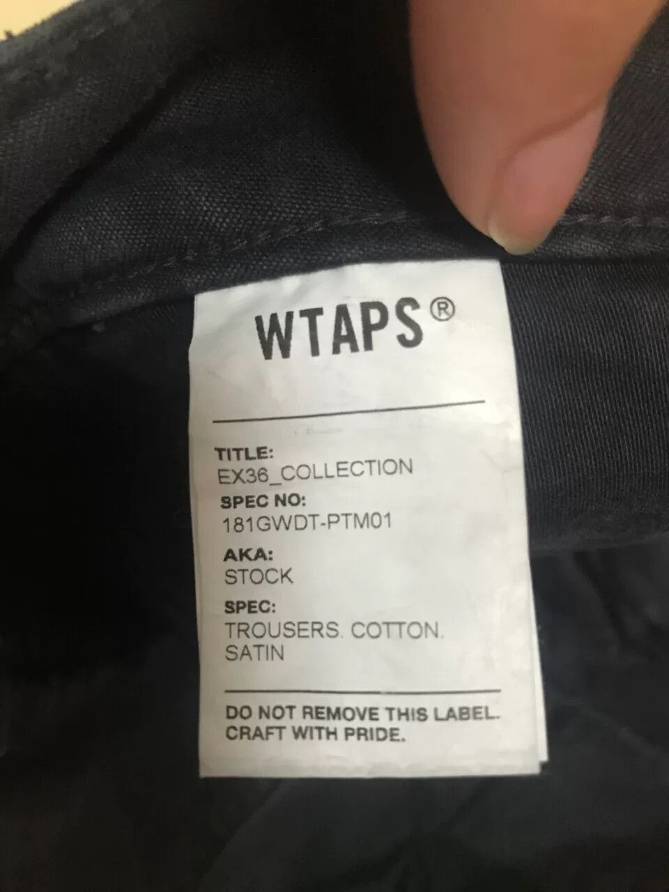 Wtaps WTAPS 18SS Cargo Pants Black Size US 28 / EU 44 - 5 Thumbnail