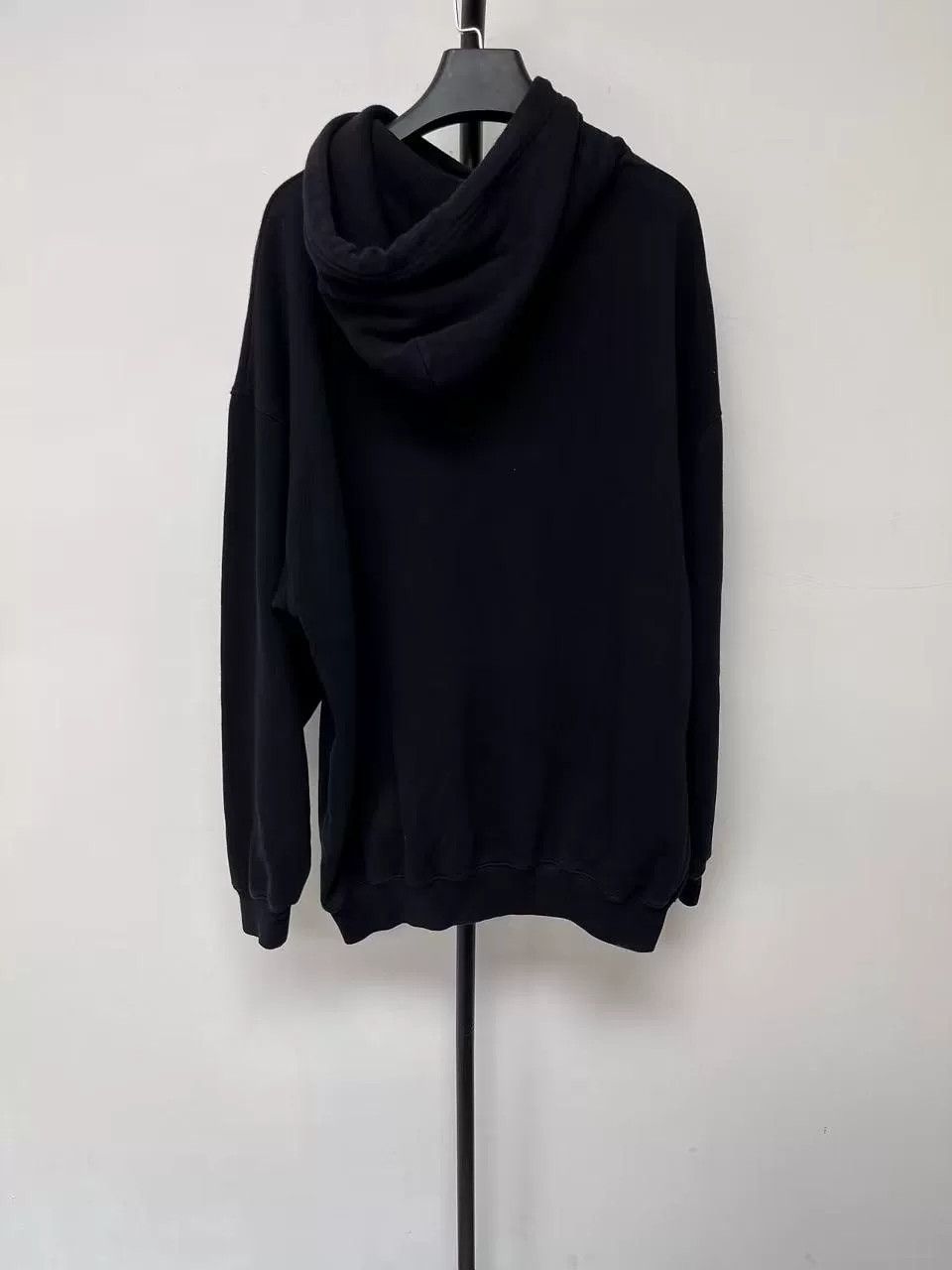 Balenciaga Balenciaga Logo Hoodie Black XS Size US XS / EU 42 / 0 - 2 Thumbnail