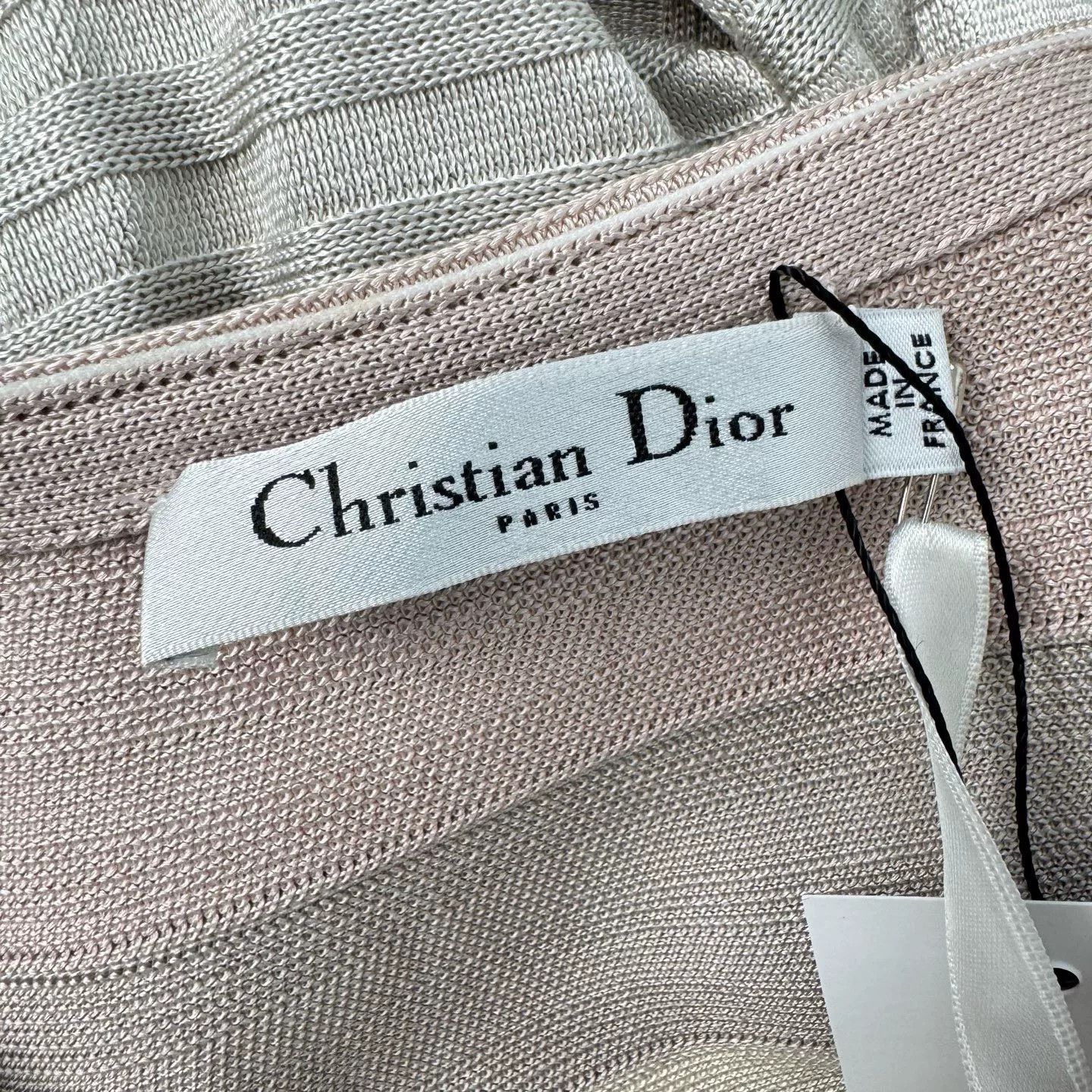 Dior striped color-blocked dress by Dior Size US S / EU 44-46 / 1 - 5 Thumbnail