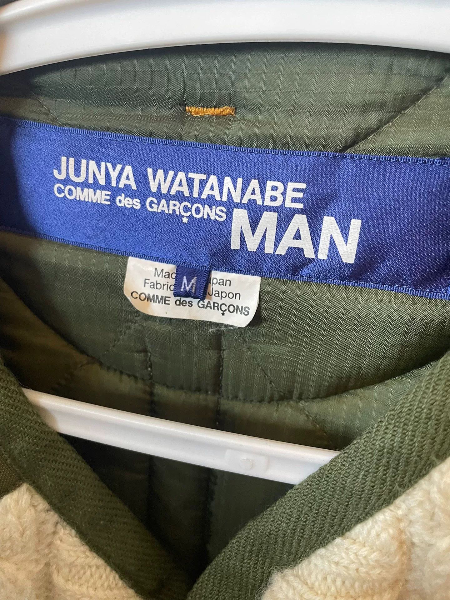 Junya Watanabe junya Watanabe man knit cotton jacket Size US M / EU 48-50 / 2 - 2 Thumbnail