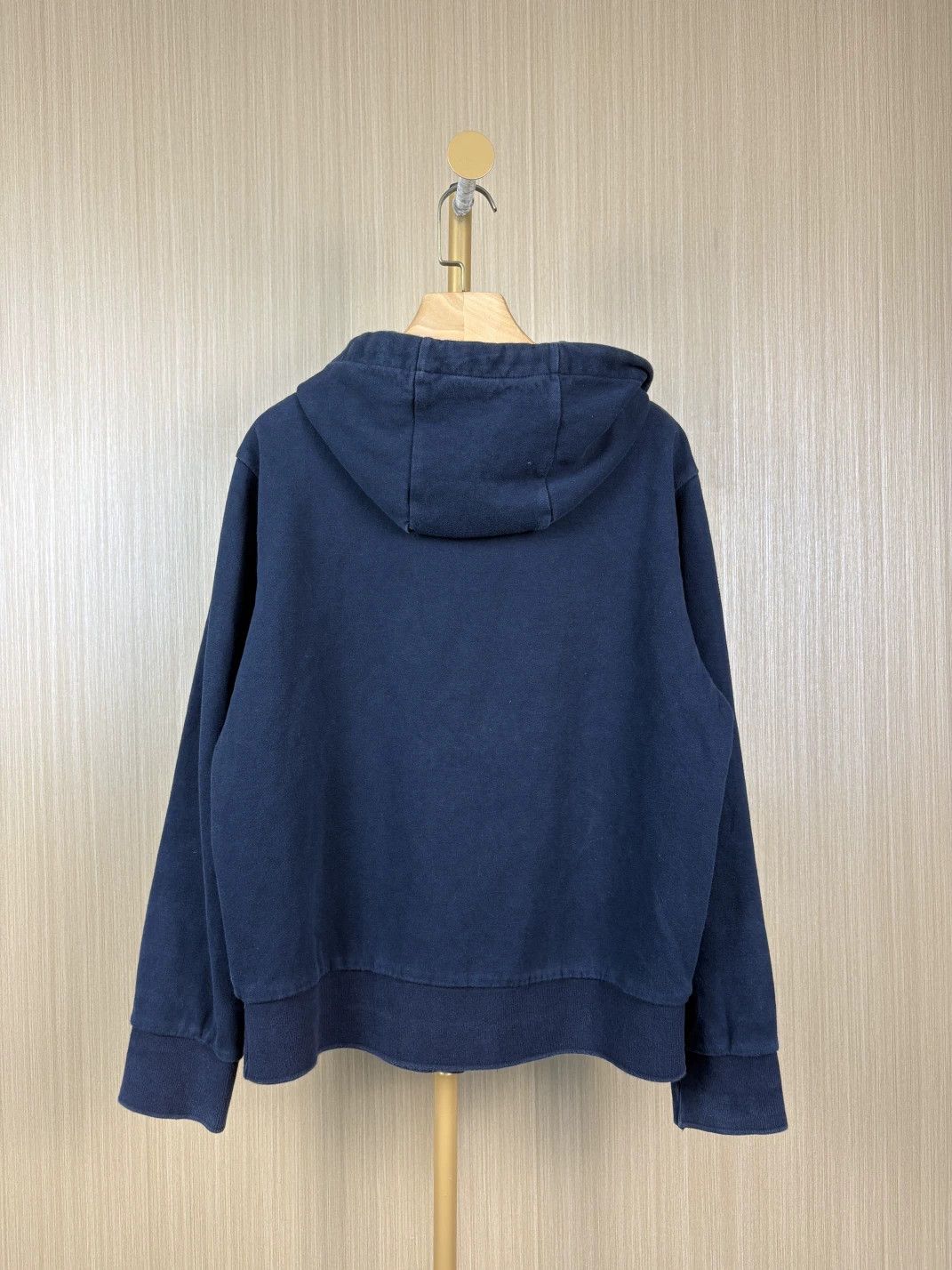 Thom Browne thom browne navy hooded zip-up jacket Size US M / EU 48-50 / 2 - 2 Thumbnail