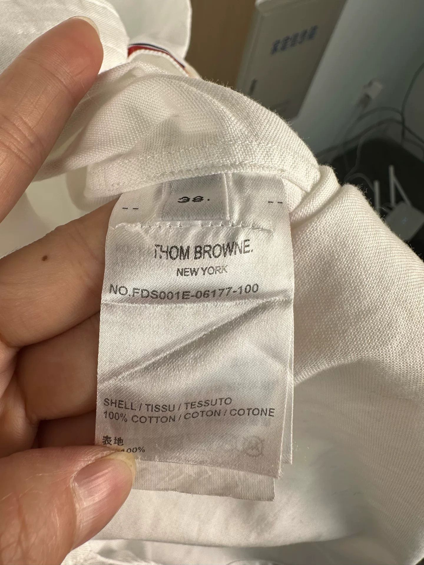 Thom Browne thom browne white shirtdress size 38 Size US M / EU 48-50 / 2 - 6 Thumbnail
